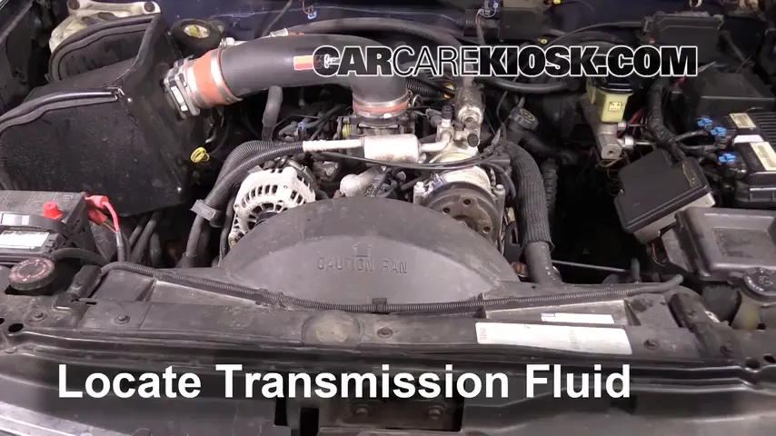 1997 Chevrolet Tahoe 5.7L V8 Transmission Fluid Check Fluid Level